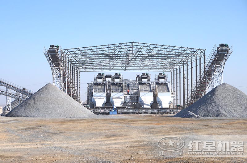 河南客户砂石生产线 河南客户砂石生产线